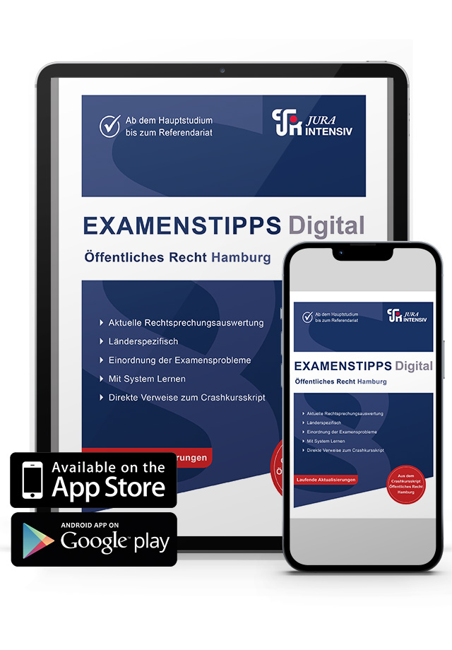 Examenstipps Digital Öffentliches Recht - Hamburg