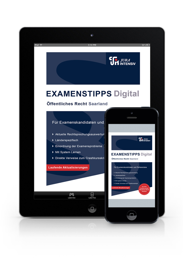 Examenstipps Digital Öffentliches Recht - Saarland