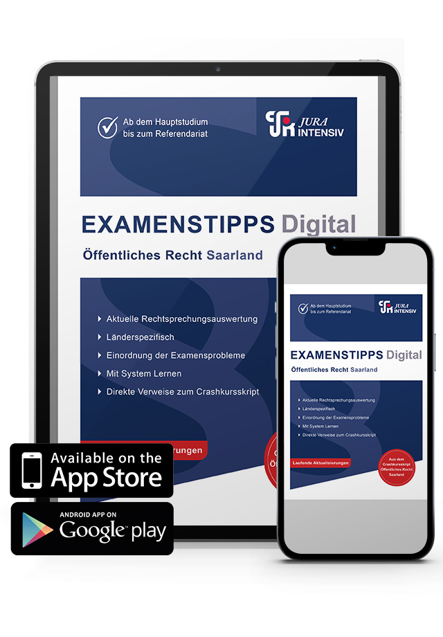 Examenstipps Digital Öffentliches Recht - Saarland