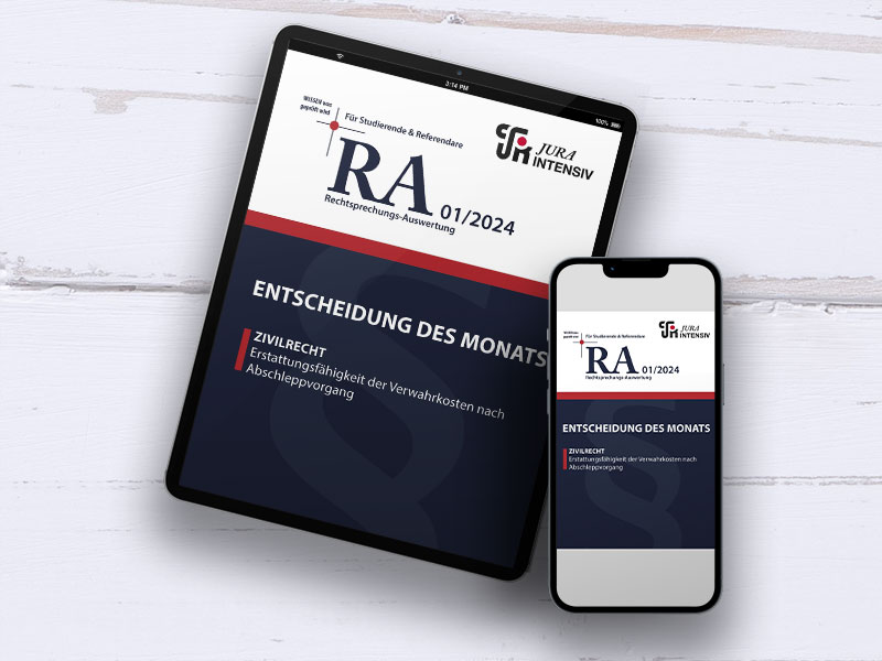 Entscheidung des Monats