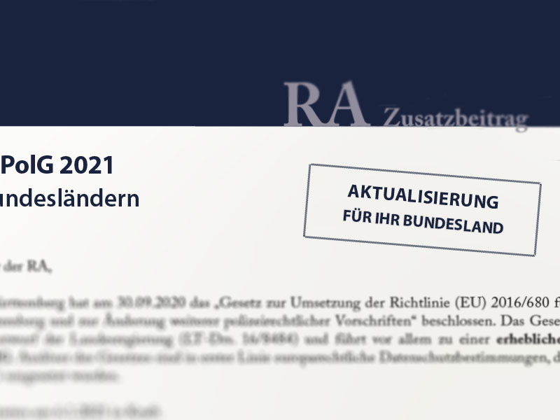 Gesetzesänderungen