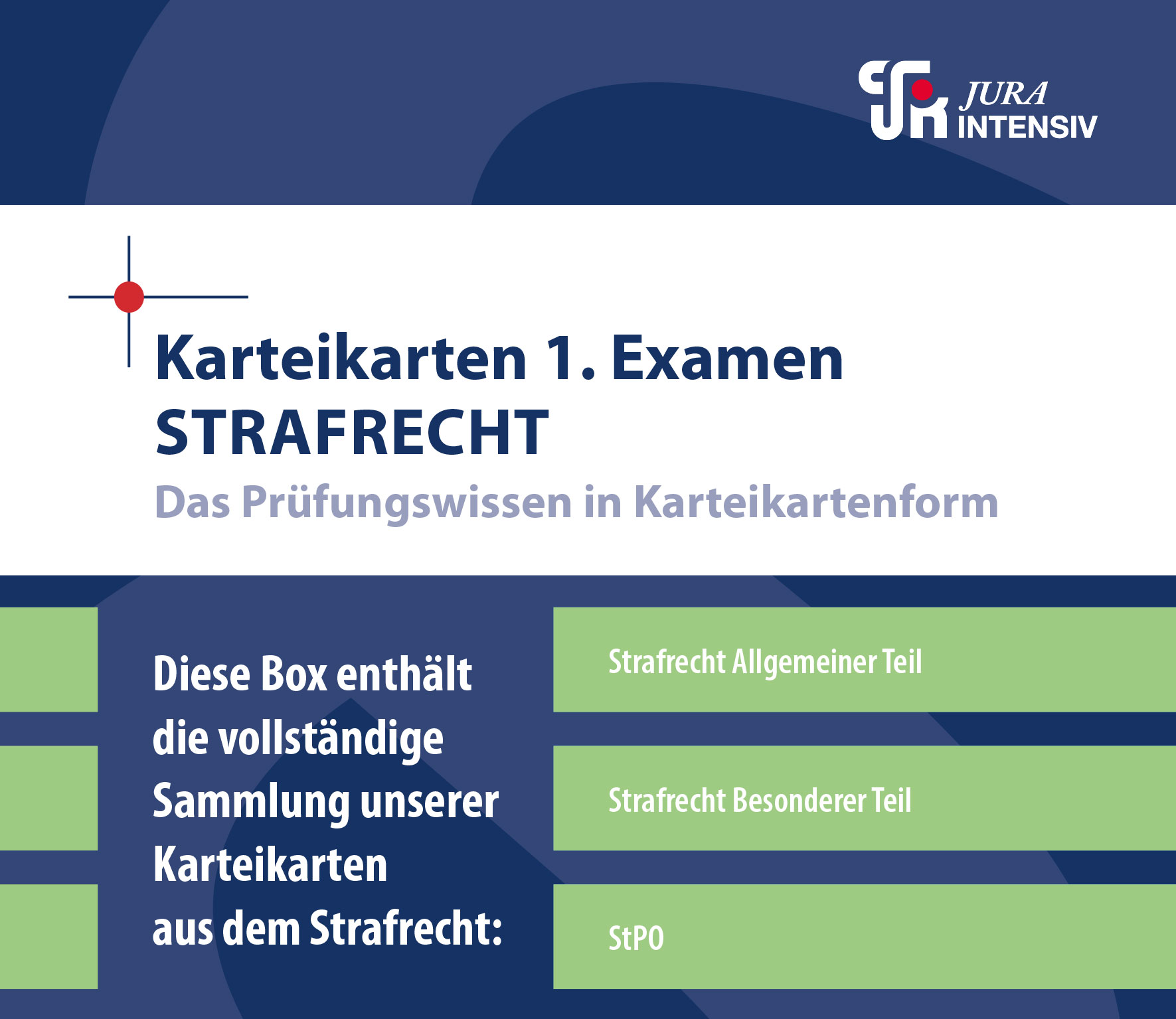 Karteikarten 1. Examen Strafrecht - Materielles Recht, 7. Auflage