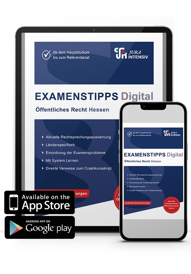 Examenstipps Digital Öffentliches Recht - Hessen