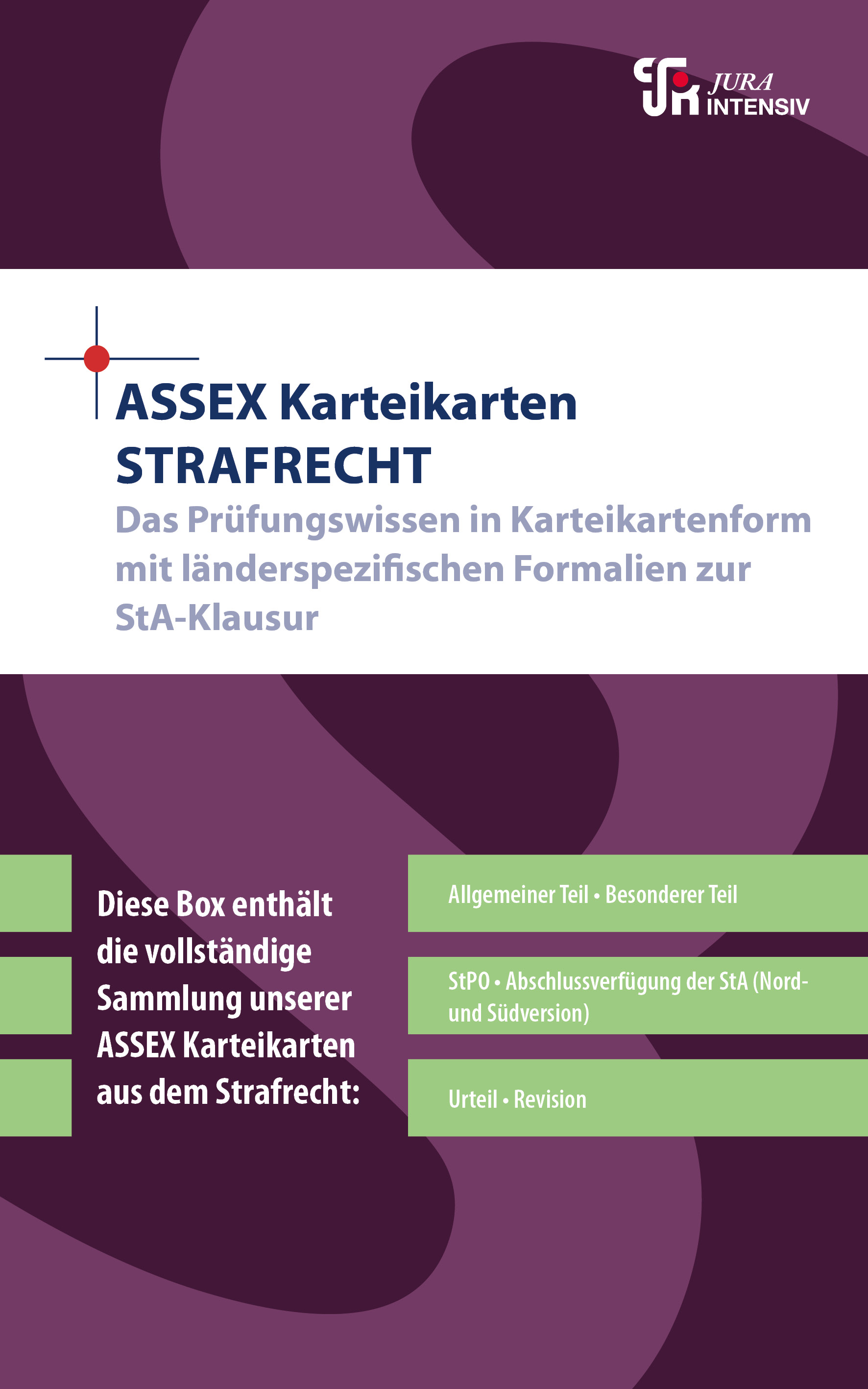 ASSEX Karteikarten Strafrecht, 6. Auflage