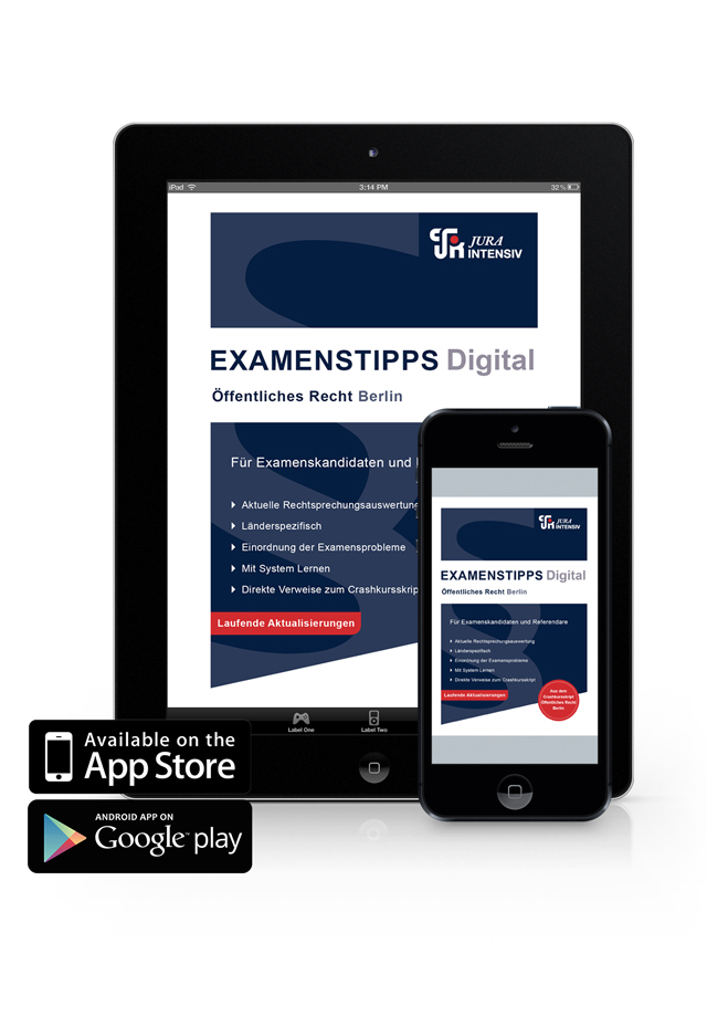 Examenstipps Digital Öffentliches Recht - Berin