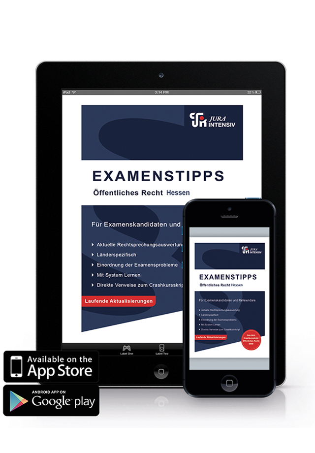 Examenstipps Digital Öffentliches Recht - Hessen