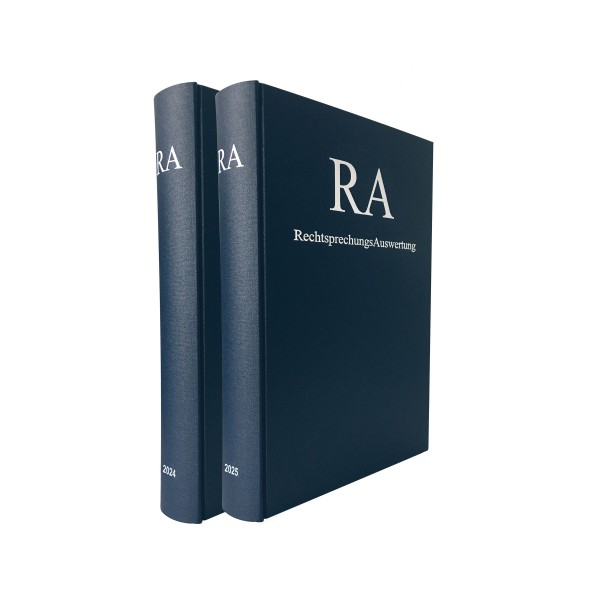 RA Jahresausgabe Bundle - 2024 und 2025