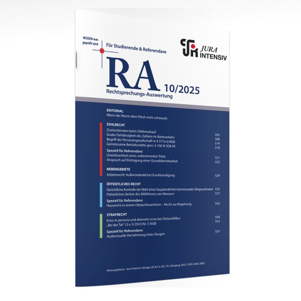 RA Printausgabe 10/2025