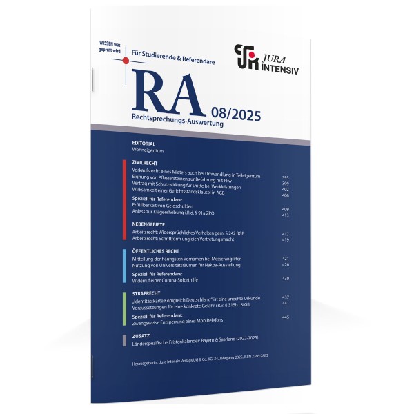 RA Printausgabe 08/2025