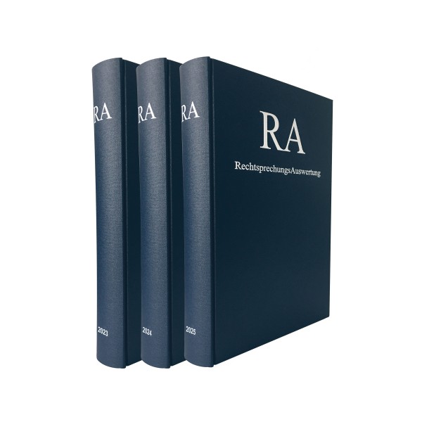 RA Jahresausgabe Bundle - 2023, 2024 und 2025