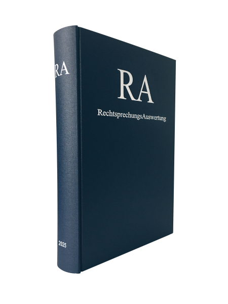 RA Jahresausgabe 2025