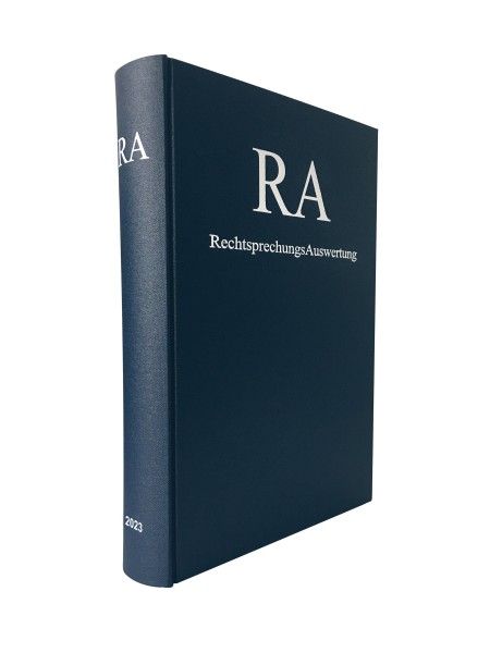 RA Jahresausgabe 2023