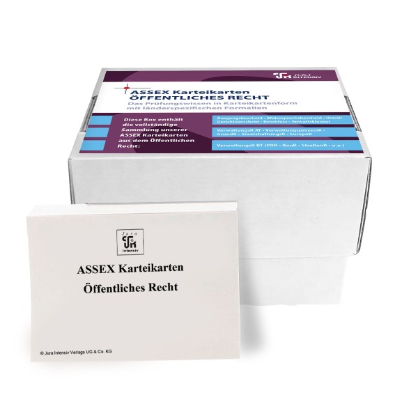 ASSEX Karteikarten Öffentliches Recht - Brandenburg, 6. Auflage