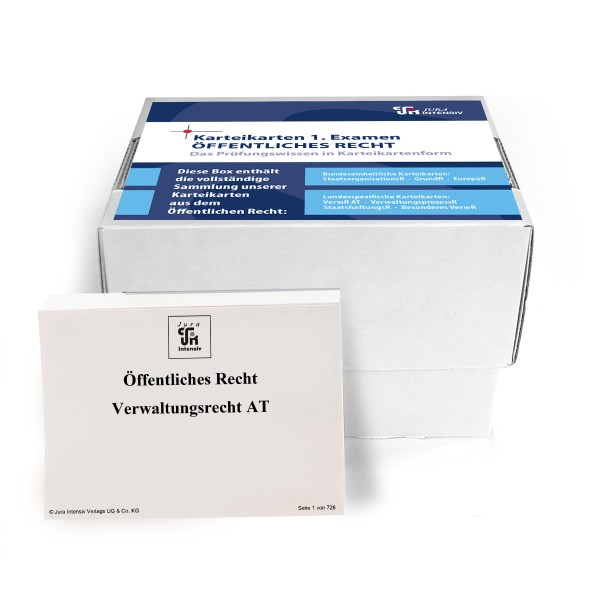 Karteikarten 1. Examen Öffentliches Recht - Bremen, 7. Auflage