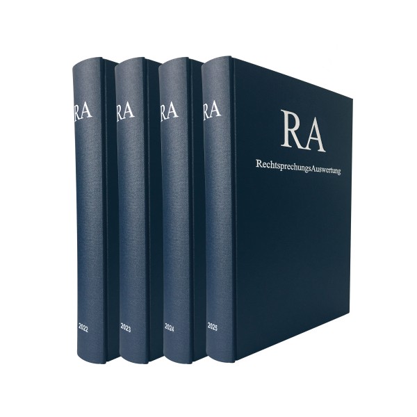 RA Jahresausgabe Bundle - 2022, 2023, 2024 und 2025